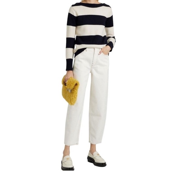 Frame Le Italian High Rise‎ True Straight Denim Italy Sz 23 - Picture 1 of 12